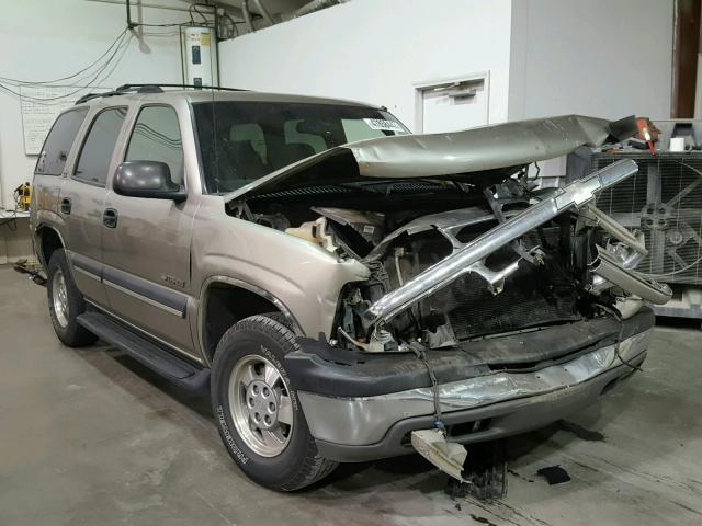 1GNEC13ZX2R276768 - 2002 CHEVROLET TAHOE C150 TAN photo 1