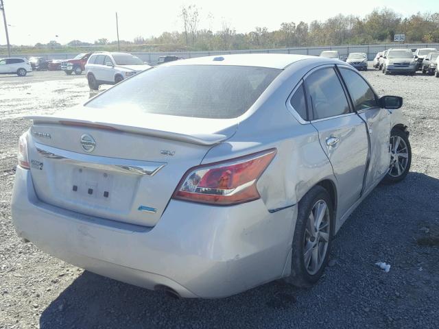 1N4AL3AP9DC168450 - 2013 NISSAN ALTIMA 2.5 SILVER photo 4