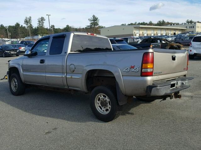 1GTHK29U11E309284 - 2001 GMC SIERRA K25 GRAY photo 3