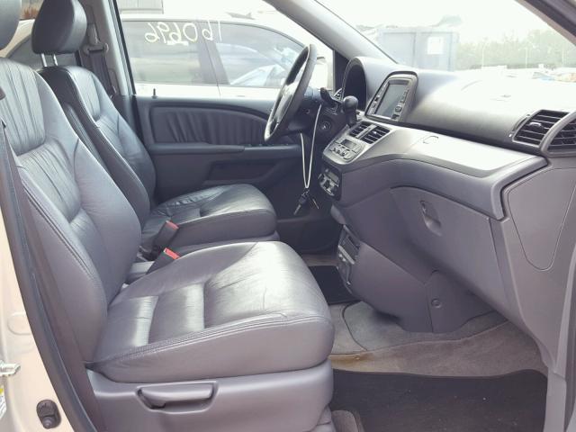 5FNRL38717B069065 - 2007 HONDA ODYSSEY EX SILVER photo 5