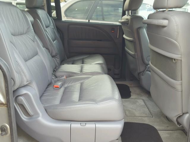 5FNRL38717B069065 - 2007 HONDA ODYSSEY EX SILVER photo 6