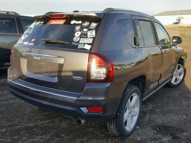 1C4NJCEA4ED913978 - 2014 JEEP COMPASS LA GRAY photo 4