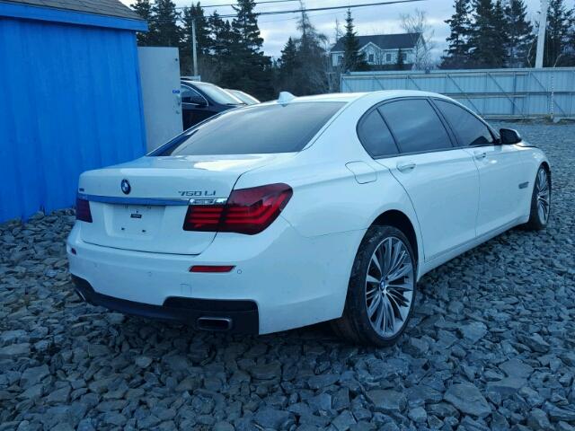 WBAYF8C52ED653692 - 2014 BMW 750 LXI WHITE photo 4