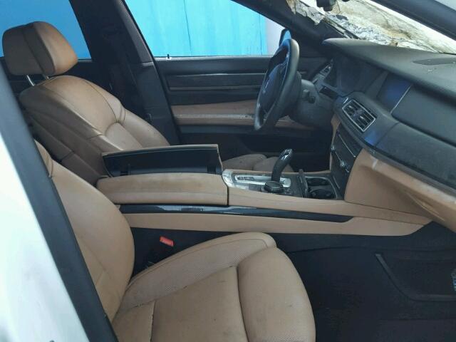 WBAYF8C52ED653692 - 2014 BMW 750 LXI WHITE photo 5