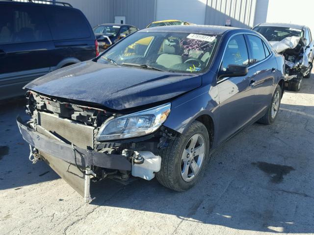 1G11B5SA8DF356869 - 2013 CHEVROLET MALIBU LS أزرق صورة 2