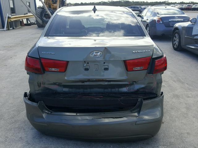 5NPET4AC0AH643160 - 2010 HYUNDAI SONATA GLS GREEN photo 9