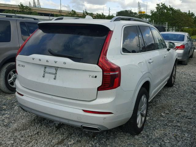 YV4A22PK5G1075358 - 2016 VOLVO XC90 T6 WHITE photo 4