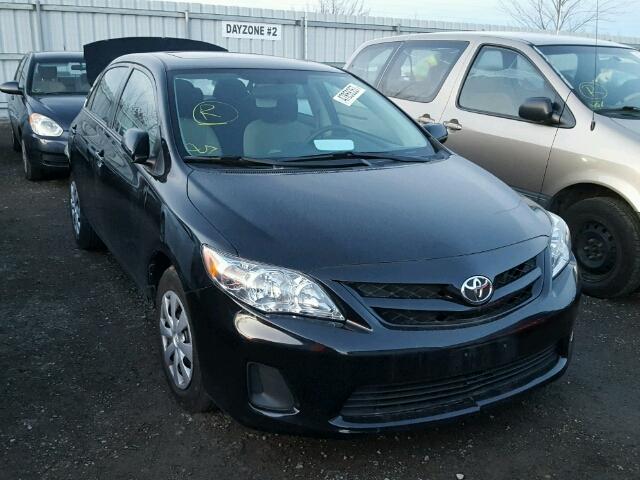 2T1BU4EE7DC967077 - 2013 TOYOTA COROLLA BA BLACK photo 1