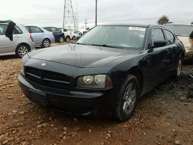 2B3KA43R67H833865 - 2007 DODGE CHARGER SE BLACK photo 2