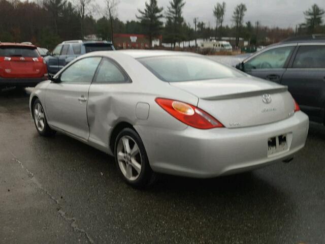 4T1CA30P04U012359 - 2004 TOYOTA CAMRY SOLA SILVER photo 3