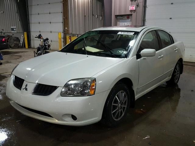 4A3AB46F84E067789 - 2004 MITSUBISHI GALANT ES WHITE photo 2