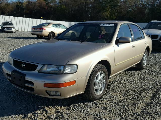 JN1CA21D9TT745357 - 1996 NISSAN MAXIMA GLE GOLD photo 2