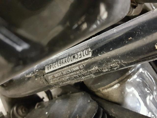 1HD1FCW10YY612148 - 2000 HARLEY-DAVIDSON FLHTCUI BLACK photo 10