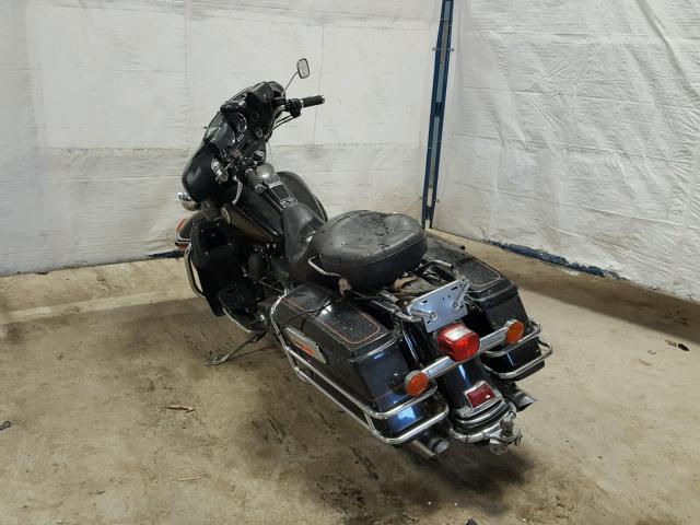 1HD1FCW10YY612148 - 2000 HARLEY-DAVIDSON FLHTCUI BLACK photo 3