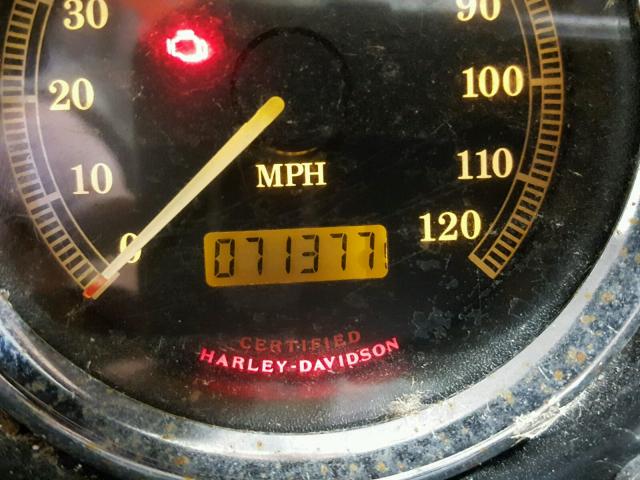 1HD1FCW10YY612148 - 2000 HARLEY-DAVIDSON FLHTCUI BLACK photo 8