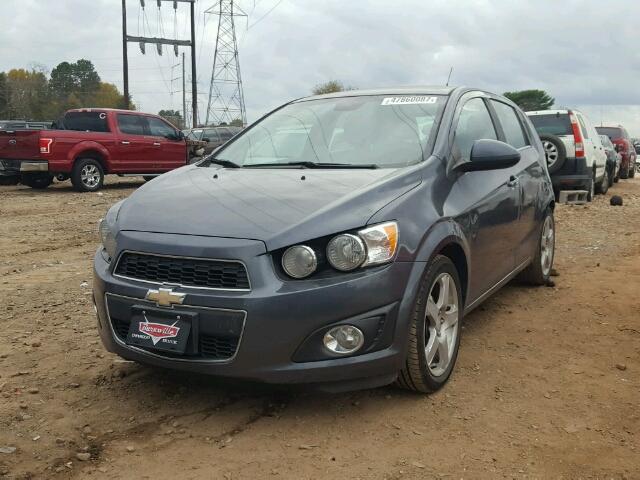 1G1JE6SH2D4124807 - 2013 CHEVROLET SONIC LTZ CHARCOAL photo 2