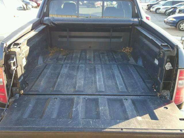 5FPYK16529B106719 - 2009 HONDA RIDGELINE BLACK photo 9