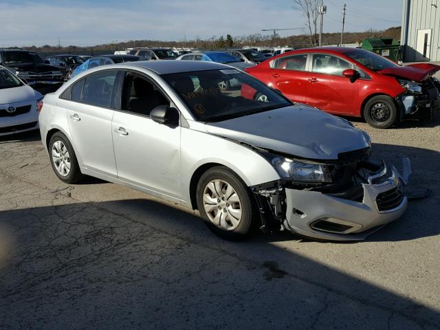 1G1PA5SH5F7284777 - 2015 CHEVROLET CRUZE LS SILVER photo 1