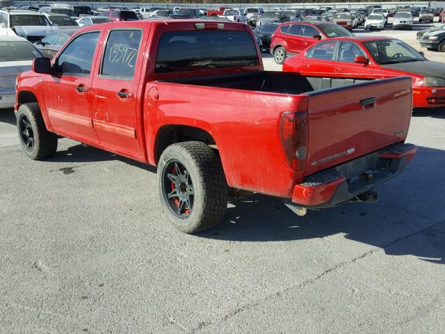 1GCJTCDP4A8109603 - 2010 CHEVROLET COLORADO L RED photo 3