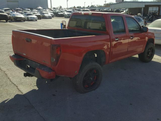 1GCJTCDP4A8109603 - 2010 CHEVROLET COLORADO L RED photo 4