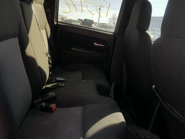 1GCJTCDP4A8109603 - 2010 CHEVROLET COLORADO L RED photo 6