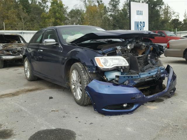 2C3CCAKG8EH194420 - 2014 CHRYSLER 300C BLUE photo 1