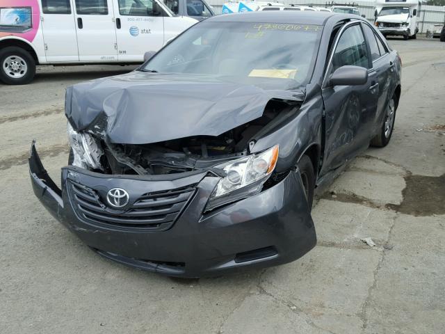 4T1BE46KX8U736051 - 2008 TOYOTA CAMRY CE BLACK photo 2