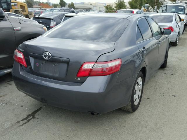 4T1BE46KX8U736051 - 2008 TOYOTA CAMRY CE BLACK photo 4