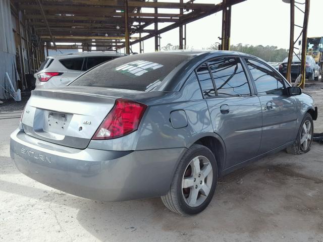 1G8AL58B96Z129111 - 2006 SATURN ION LEVEL GRAY photo 4