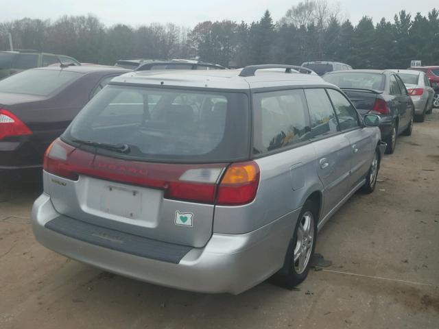 4S3BH635137302548 - 2003 SUBARU LEGACY L SILVER photo 4