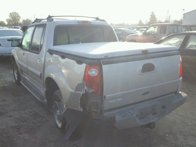 1FMZU67E32UC48086 - 2002 FORD EXPLORER S SILVER photo 3