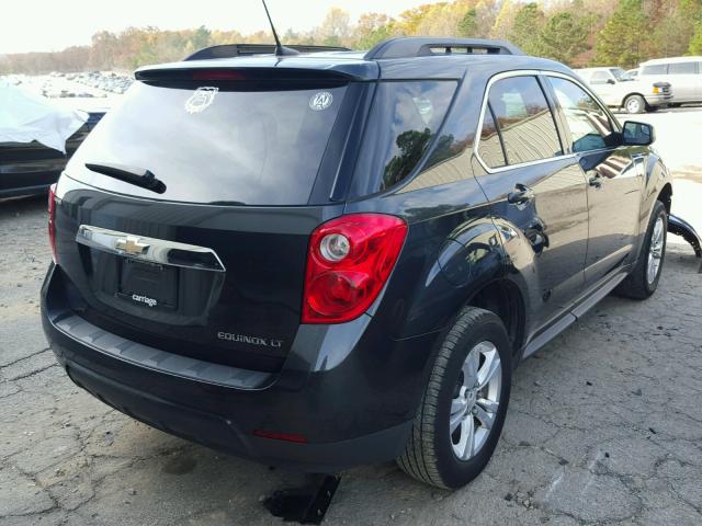 2GNALDEK0D1160989 - 2013 CHEVROLET EQUINOX LT GRAY photo 4