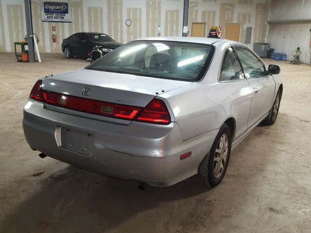 1HGCG22532A002188 - 2002 HONDA ACCORD EX SILVER photo 4