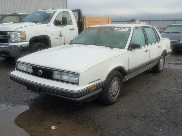 2G2AH51W2H9254098 - 1987 PONTIAC 6000 STE WHITE photo 2