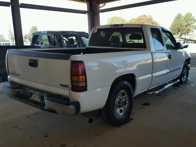 2GTEC19V041108517 - 2004 GMC NEW SIERRA WHITE photo 4