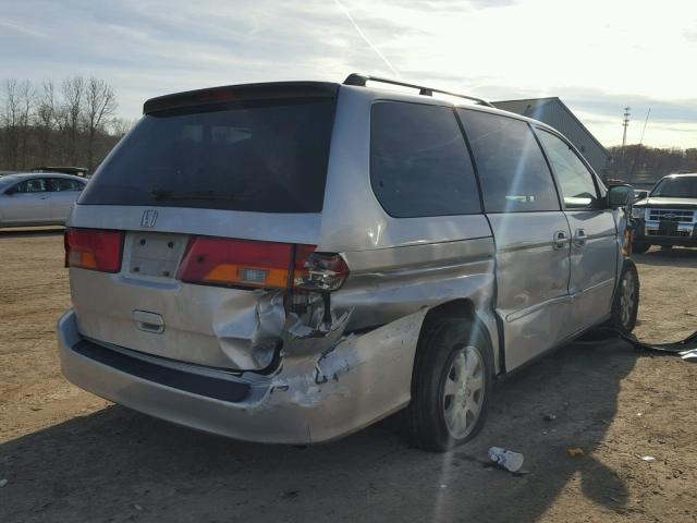 5FNRL18713B016526 - 2003 HONDA ODYSSEY EX SILVER photo 4