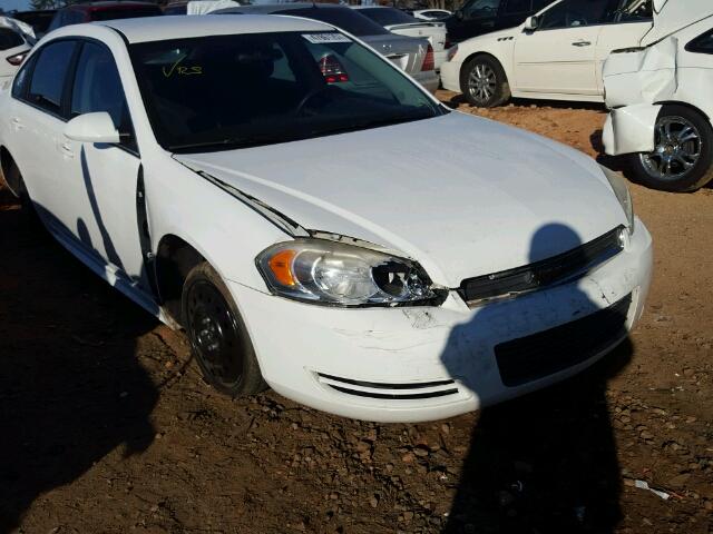 2G1WA5EK4A1117058 - 2010 CHEVROLET IMPALA LS WHITE photo 9