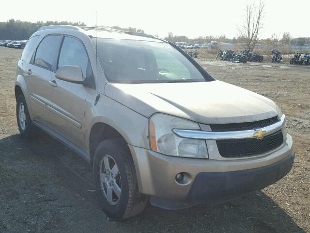 2CNDL73F366074445 - 2006 CHEVROLET EQUINOX LT GOLD photo 1