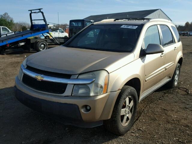 2CNDL73F366074445 - 2006 CHEVROLET EQUINOX LT GOLD photo 2