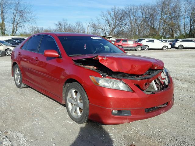 4T1BE46K89U308870 - 2009 TOYOTA CAMRY BASE RED photo 1