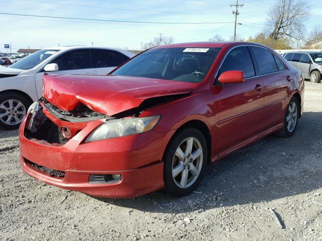 4T1BE46K89U308870 - 2009 TOYOTA CAMRY BASE RED photo 2