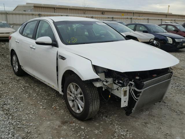 KNAGT4L36G5093572 - 2016 KIA OPTIMA LX WHITE photo 1