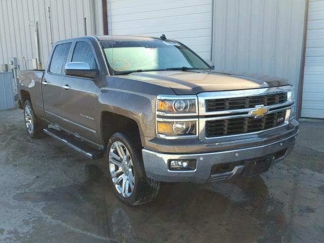 3GCUKSEC5EG214429 - 2014 CHEVROLET SILVERADO BROWN photo 1