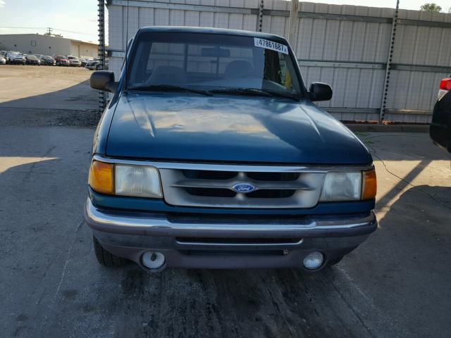 1FTCR14X0TPB06041 - 1996 FORD RANGER SUP GREEN photo 9