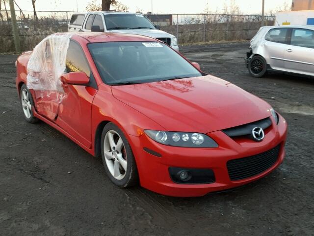 JM1GG12L671110448 - 2007 MAZDA SPEED 6 RED photo 1