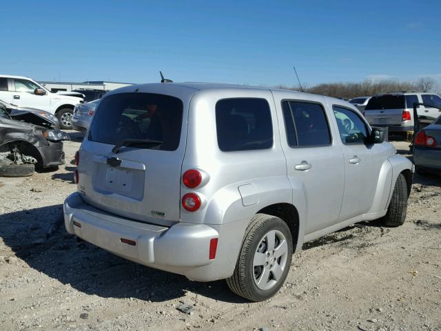 3GNBAAFW1BS563035 - 2011 CHEVROLET HHR LS SILVER photo 4