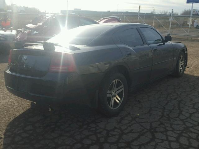 2B3KA43G86H184079 - 2006 DODGE CHARGER SE BLACK photo 4