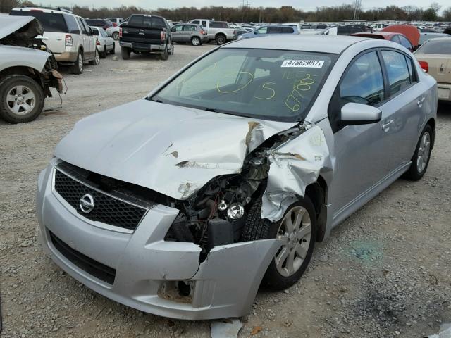 3N1AB61E69L677004 - 2009 NISSAN SENTRA 2.0 SILVER photo 2