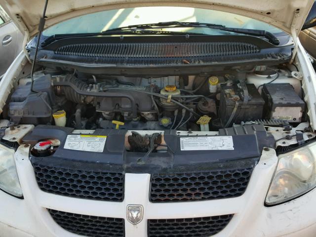 1D4GP24R33B341502 - 2003 DODGE GRAND CARA WHITE photo 7