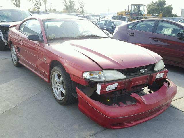 1FAFP404XWF206180 - 1998 FORD MUSTANG RED photo 1